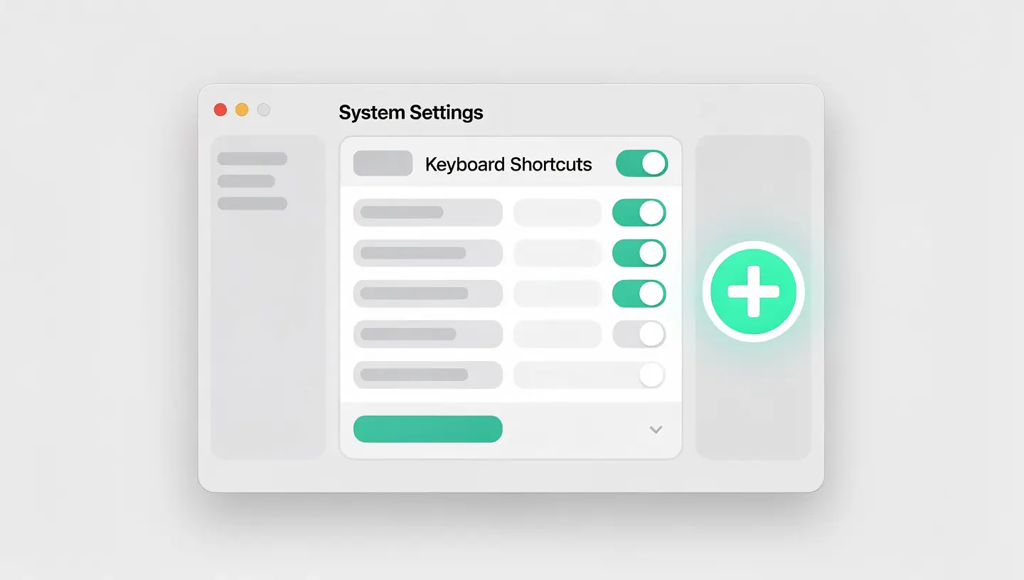 Raccourcis clavier Mac personnaliser réglages système macOS