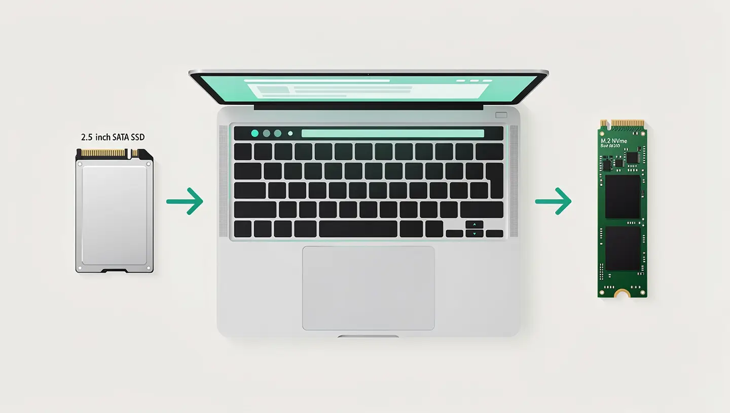 Quel SSD choisir pour son Mac : guide technique SATA vs NVMe et installation