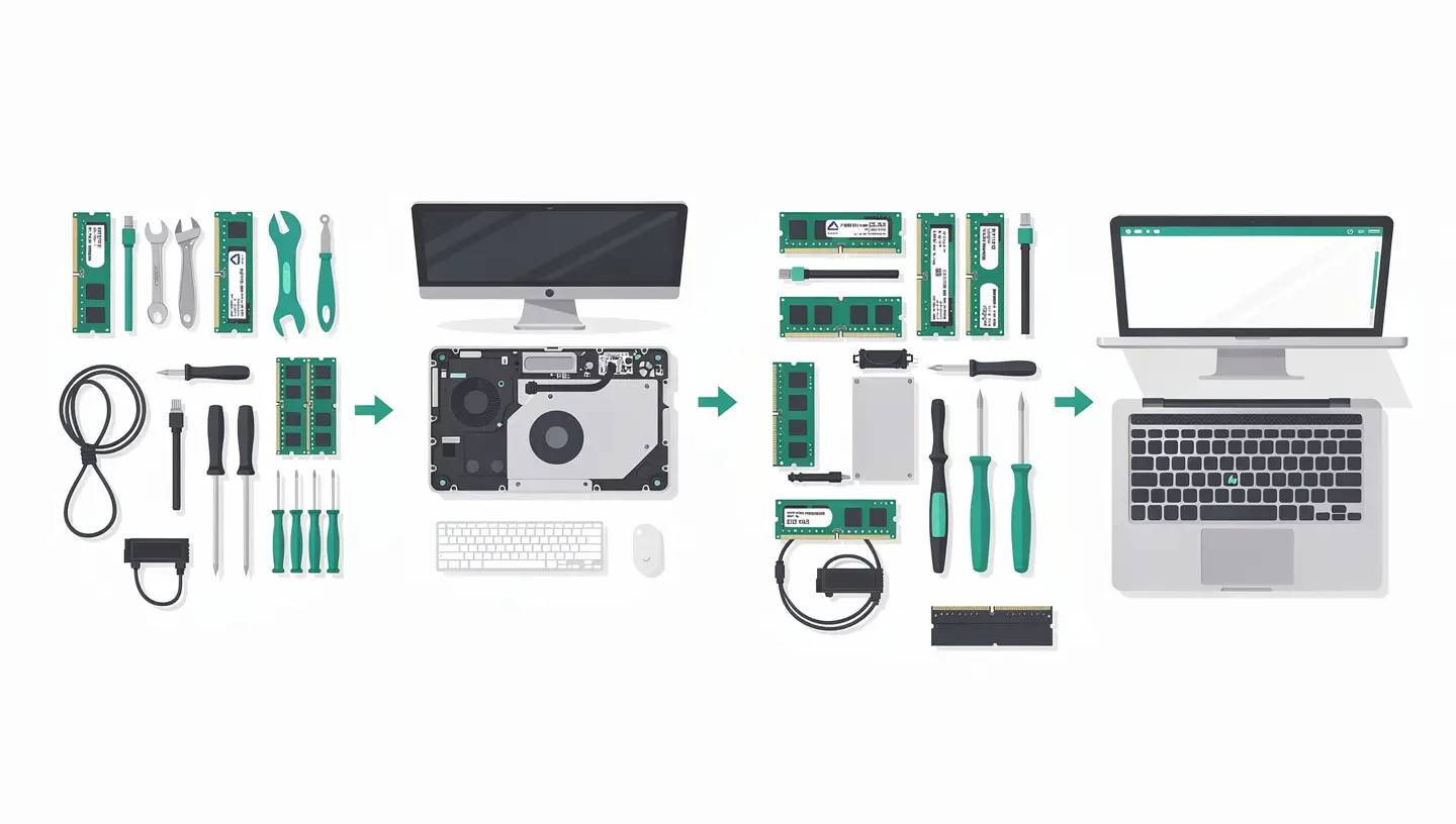 Tutoriel d'installation de RAM dans un iMac 27 et un MacBook Pro