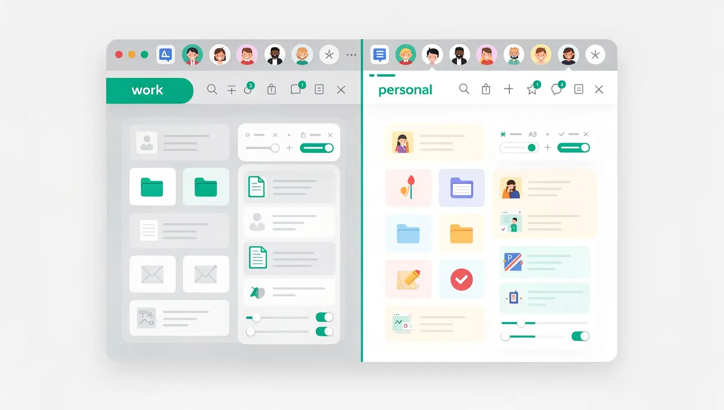 Profils Safari et applications web dans macOS Sonoma