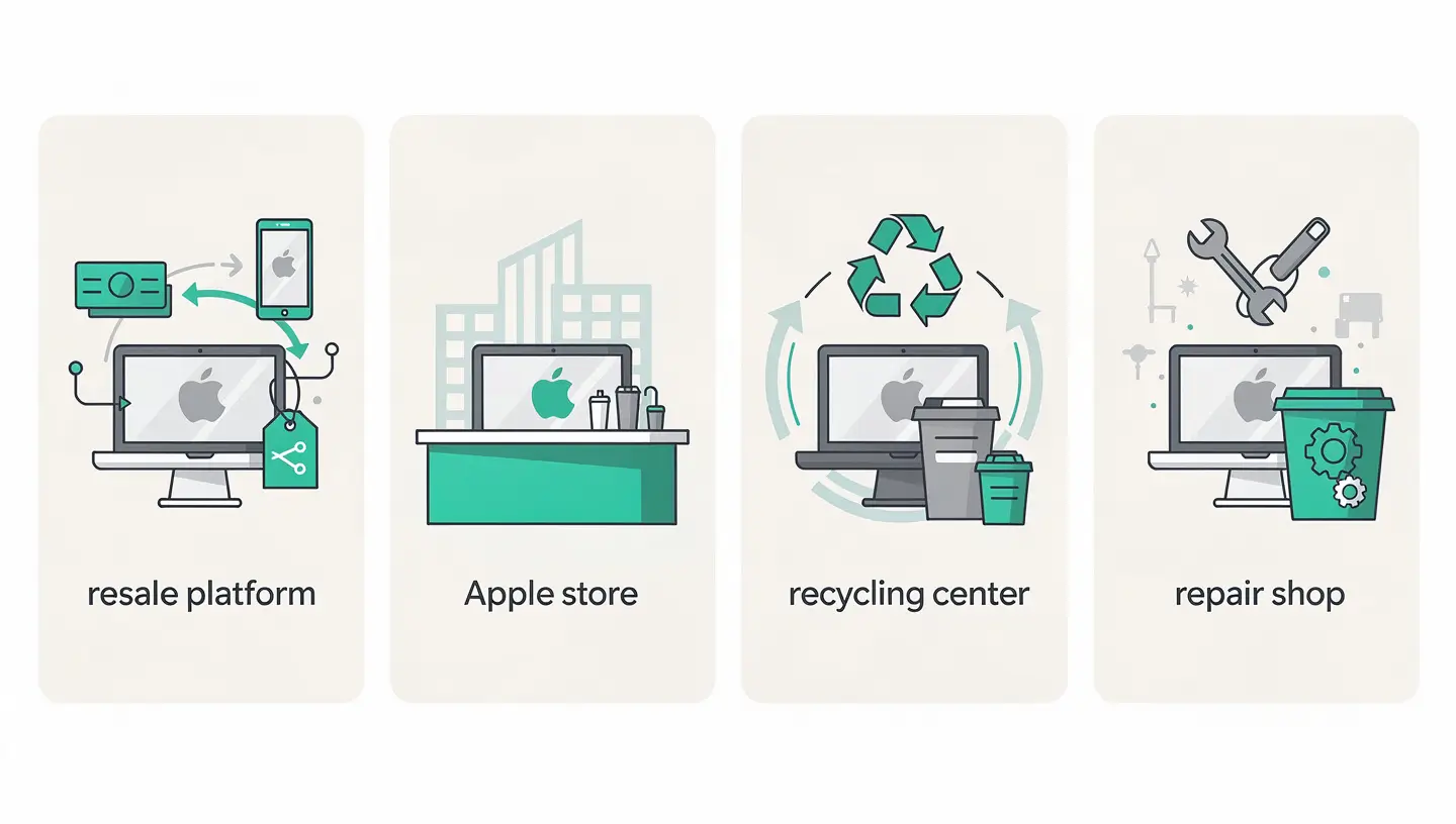Vier opties voor het recyclen van je Mac in België