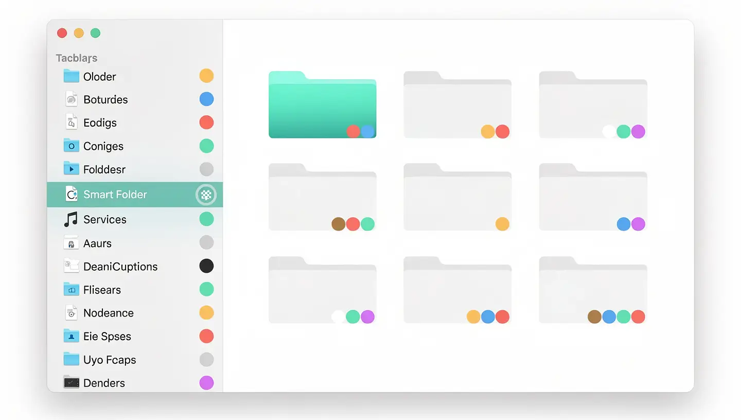 Tags et dossiers intelligents dans le Finder Mac